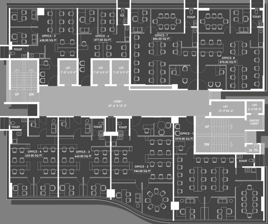 Floor Plan of Webtech The Wave in Bandra West, Mumbai - Image 279235