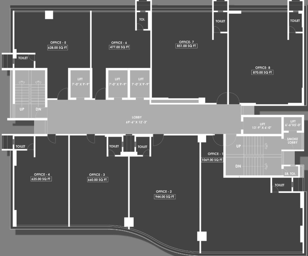 Floor Plan of Webtech The Wave in Bandra West, Mumbai - Image 279234