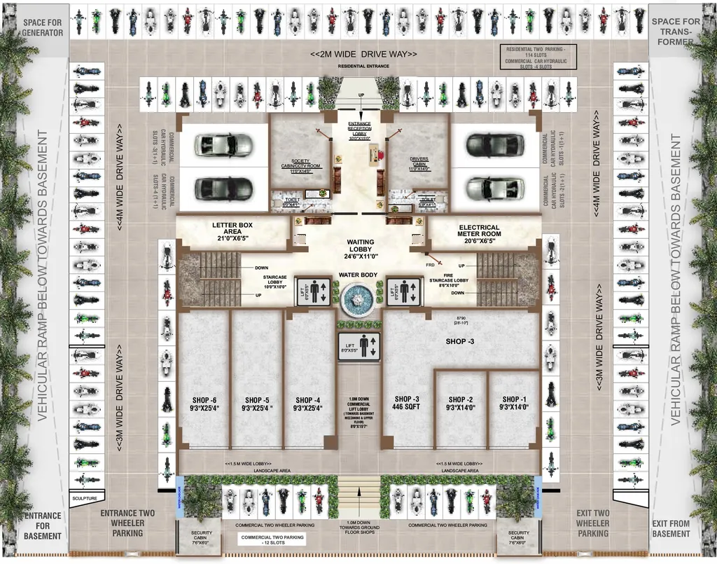 Master Plan of Aarohan Deoprakash Summit in New Manish Nagar, Nagpur - Image 277569