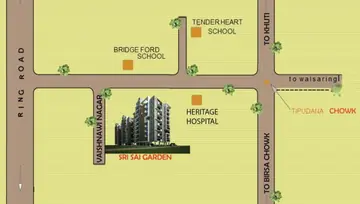 Location of Naman Sri Sai Garden - Image 277618
