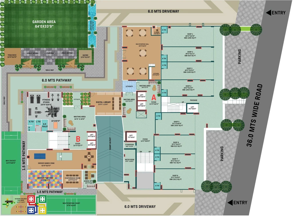 Master Plan of CS Terra Sky in Zundal, Ahmedabad - Image 277672