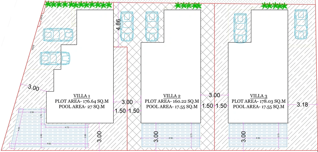 Master Plan of Saldanha Quinta De Alegria in Mungul, Goa - Image 277776