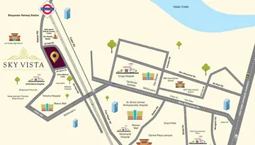Location of Jha Sky Vista - Image 279860