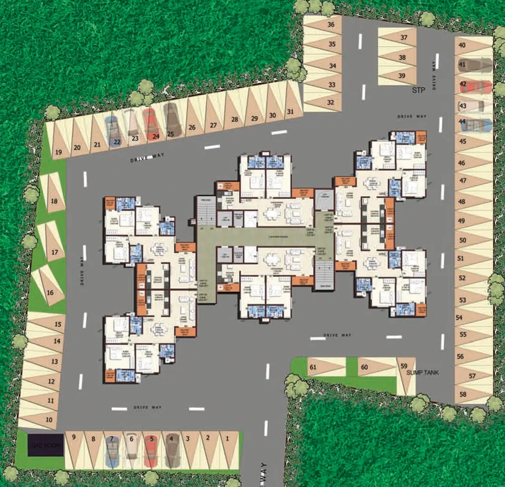 Master Plan of Confident Symphony in Aluva, Kochi - Image 280130