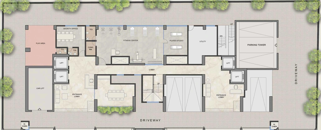 Master Plan of Platinum Crest in Andheri West, Mumbai - Image 280348