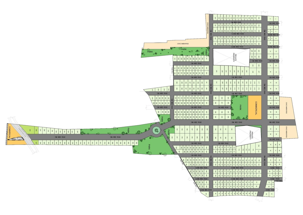 Master Plan of Sumadhura Panorama Phase 1 in Devanahalli, Bangalore - Image 332426
