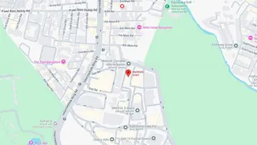 Location of WeWork Cinnabar Hills Co-Working space in Domlur, Bangalore - Image 281615