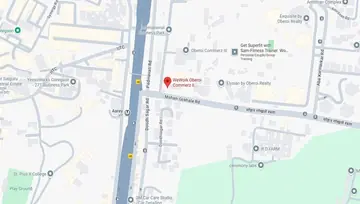 Location of WeWork Oberoi Commerz 2 Co-Working space in Goregaon East, Mumbai - Image 281648
