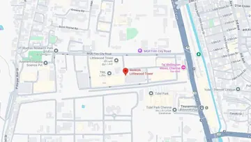 Location of WeWork Littlewood Tower Co-Working space in OMR, Chennai - Image 281621