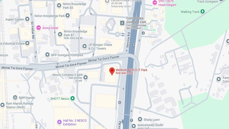 Location of Coworking Space in WeWork Nesco IT Park, Goregaon East - Image 281661
