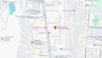 Location of WeWork 247 Park Co-Working space in Vikhroli West, Mumbai - Image 281714
