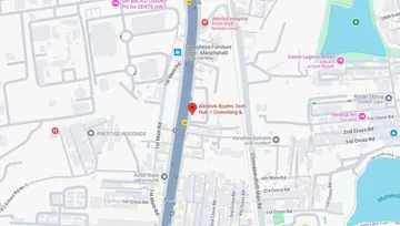 Location of WeWork Roshni Tech Hub Co-Working space in Marathahalli, Bangalore - Image 281693