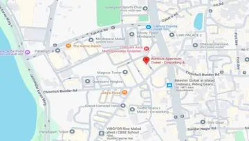 Location of WeWork Spectrum Tower Co-Working space in Malad West, Mumbai - Image 281802