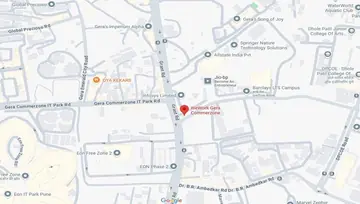 Location of WeWork Gera Commerzone Co-Working space in Kharadi, Pune - Image 281982