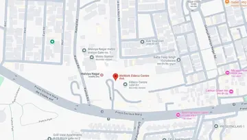 Location of WeWork Eldeco Centre Co-Working space in Malviya Nagar, New Delhi - Image 281998