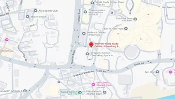 Location of WeWork World Trade Centre Co-Working space in Kharadi, Pune - Image 282024