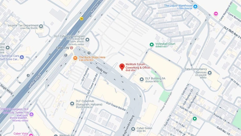 Location of Coworking Space in WeWork Forum, DLF Phase 3 - Image 282171