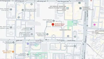 Location of WeWork Galaxy Business Park Co-Working space in Sector 62, Noida - Image 282220