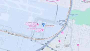 Location of Innov8 Pride Plaza Co-Working space in Aerocity, New Delhi - Image 282518