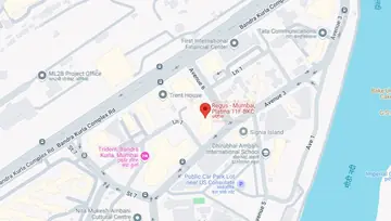 Location of Regus Platina 11F-BKC Co-Working space in BKC, Mumbai - Image 283530