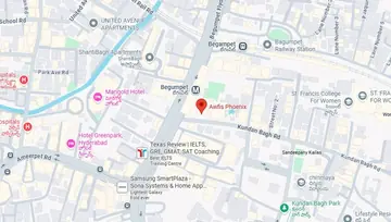 Location of Awfis Prestige Phoenix Co-Working space in Begumpet, Hyderabad - Image 287136