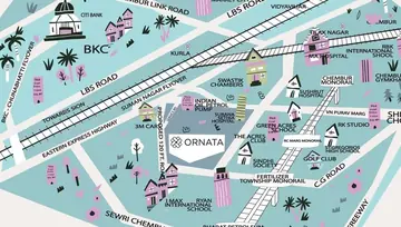 Location of Spenta The Ornata - Image 35469