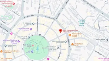 Location of Awfis Connaught Place Co-Working space in Connaught Place, New Delhi - Image 286832