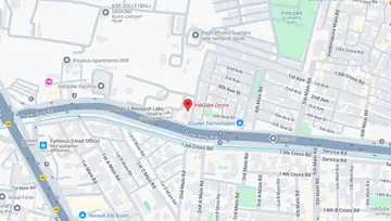 Location of IndiQube Ozone Co-Working space in Koramangala, Bangalore - Image 285913