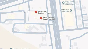 Location of Awfis Paras Trinity Co-Working space in Golf Course Extension, Gurgaon - Image 285766