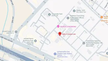 Location of Awfis 8 Square Zen Co-Working space in Sector 142, Noida - Image 286840