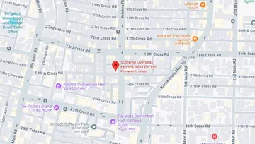 Location of Regus Supreme Overseas Exports Building Co-Working space in Jayanagar, Bangalore - Image 283254