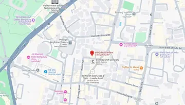 Location of IndiQube Grandeur Co-Working space in MG Road, Bangalore - Image 285012