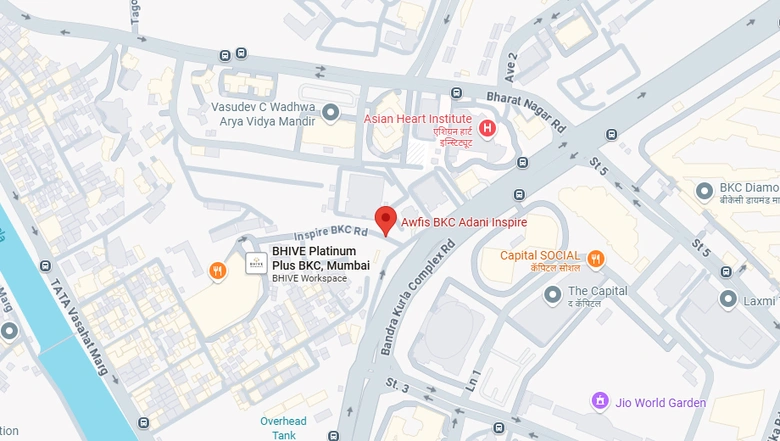 Location of Coworking Space in Awfis INS Tower BKC, BKC - Image 285399