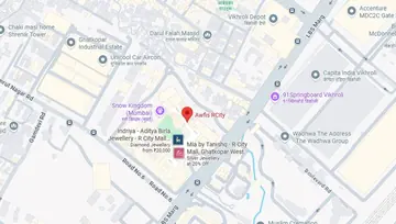 Location of Awfis RCity Co-Working space in Ghatkopar West, Mumbai - Image 285424