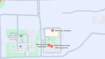 Location of Regus GMR Aero Tower 2 Co-Working space in Shamshabad, Hyderabad - Image 284038