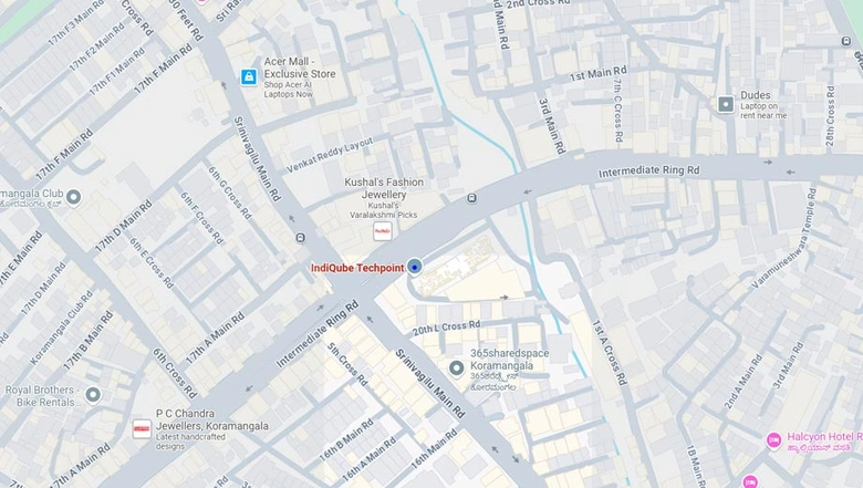 Location of Coworking Space in IndiQube Techpoint, Koramangala - Image 285249