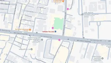 Location of IndiQube The Leela Co-Working space in Old Airport Road, Bangalore - Image 285519