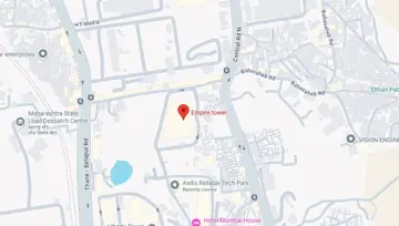Location of Awfis Empire Tower Airoli Co-Working space in Airoli, Navi Mumbai - Image 285453