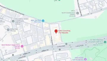 Location of Awfis Fun Republic Co-Working space in Gomti Nagar, Lucknow - Image 285701