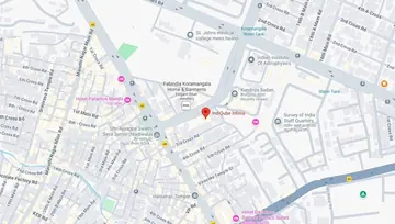 Location of IndiQube Infinia Co-Working space in Koramangala, Bangalore - Image 285565