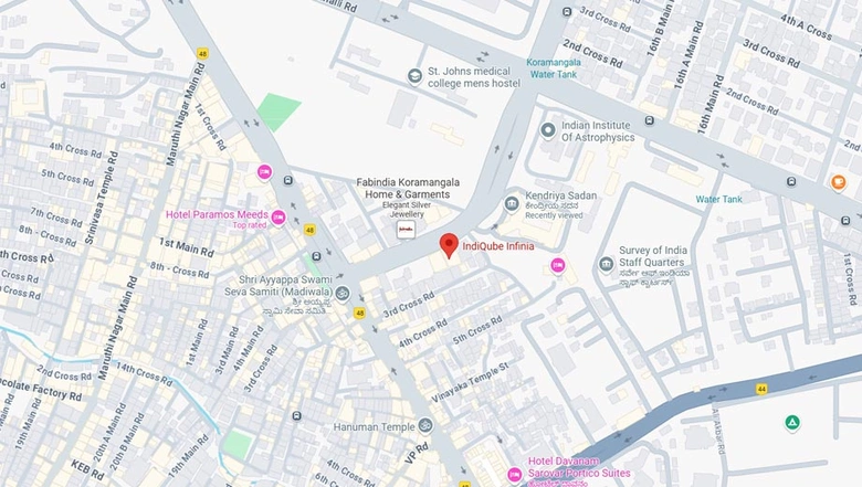 Location of Coworking Space in IndiQube Infinia, Koramangala - Image 285565