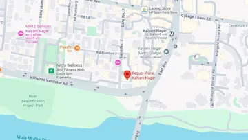 Location of Regus Sky One Co-Working space in Kalyani Nagar, Pune - Image 282588