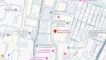 Location of Awfis Manyata Tech Park Co-Working space in Nagavara, Bangalore - Image 286252