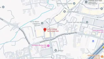 Location of Awfis Prestige Technology Park Co-Working space in Marathahalli, Bangalore - Image 286299