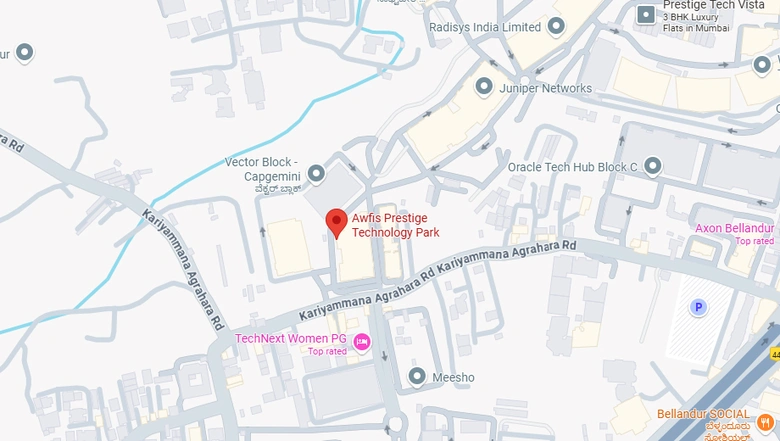 Location of Coworking Space in Awfis Prestige Technology Park, Marathahalli - Image 286299