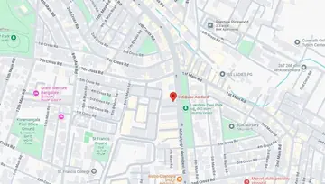Location of IndiQube Ashford Co-Working space in Koramangala, Bangalore - Image 285822