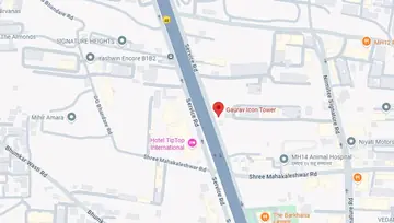 Location of Regus Gaurav Icon Tower Co-Working space in Wakad, Pune - Image 282944