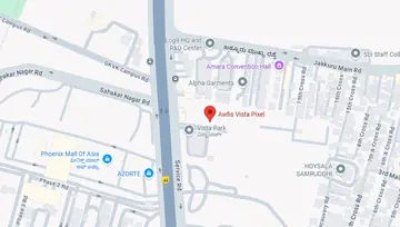 Location of Awfis Vista Pixel Co-Working space in Jakkur, Bangalore - Image 286368
