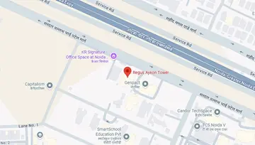 Location of Regus Aykon Tower Co-Working space in Sector 135, Noida - Image 284809