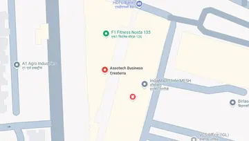 Location of Regus Assotech Business Cresterra 2 Co-Working space in Sector 3, Noida - Image 284796